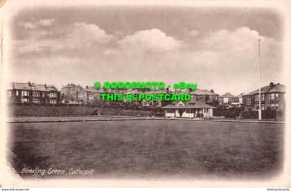 R497302 Cathcart. Bowling Green. Postcard