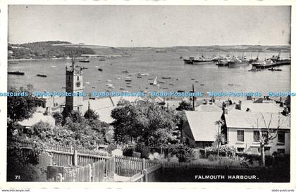 R497386 Falmouth Harbour Postcard