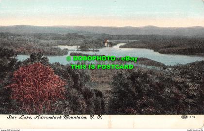 R510648 Star Lake. Adirondack Mountains. N. Y. Illustrated Postal Card and Novel