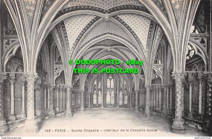 R510677 Paris. Sainte Chapelle. Interieur de la Chapelle Basse. G. Bouchetal