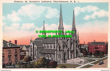 R538891 Charlottetown. P. E. I. St. Dunstan Cathedral. Exterior. Valentine Black