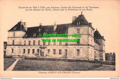 R543296 Chateau d Ancy le Franc. Yonne