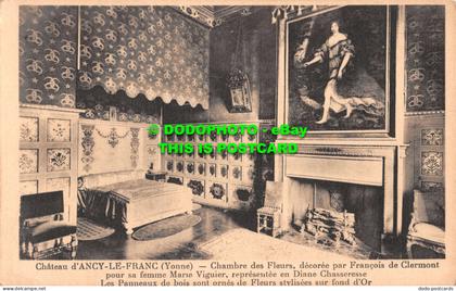 R549441 Chateau d Ancy le Franc. Yonne. Chambre des Fleurs