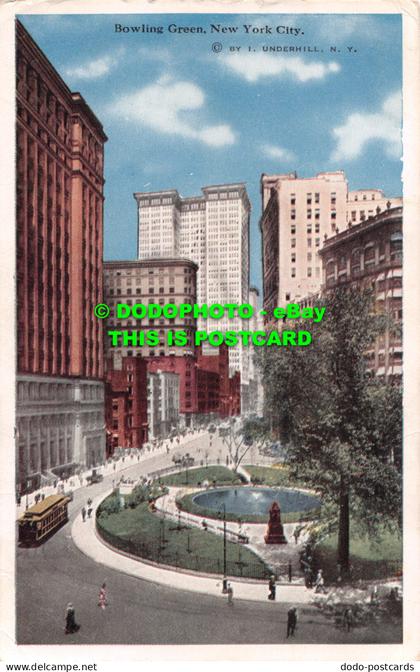 R551078 New York City. Bowling Green. I. Underhill