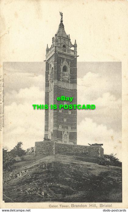 R605007 Bristol. Brandon Hill. Cabot Tower. Stewart and Woolf. Series 130. No. 1