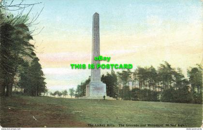 R607010 Lickey Hills. Grounds and Monument. Messenger. Printers Bromsgrove. Mess