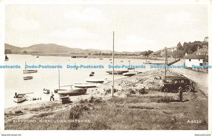 R608911 Kippford Kirkcudbrightshire Valentine Photo Brown 1961