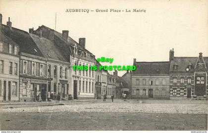 R611459 Audruicq. Grand Place La Mairie. L. B. Dijon. Damez Tetart