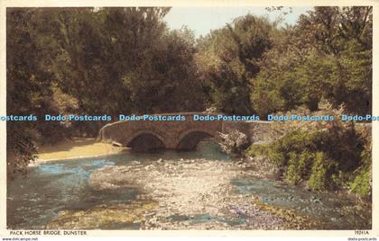 R612397 Dunster Pack Horse Bridge 1953