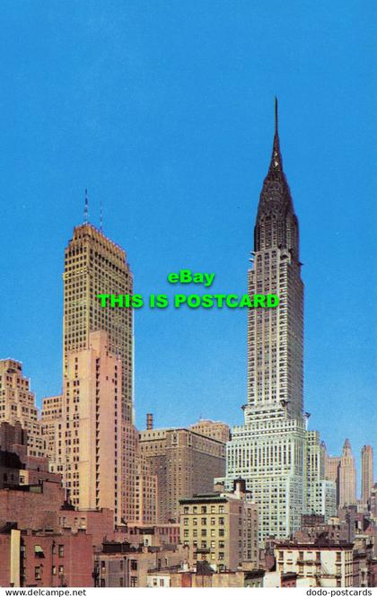 R620113 Chrysler Building and Towers of Midtown Manhattan. Manhattan Post Card P