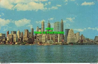 R621378 Lower Manhattan Skyline. New York City. 1964. Dexter Press. Manhattan Po