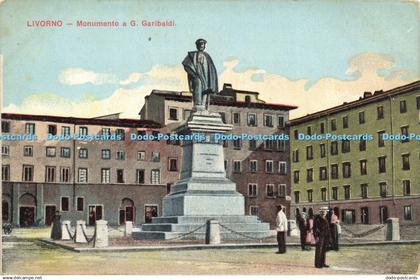 R623330 Livorno Monumento a G Garibaldi Mei Alberto Livorno