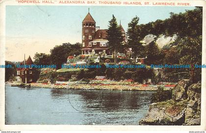 R624255 Hopewell Hall. Alexandria Bay. Thousand Islands. St. Lawrence River. Val