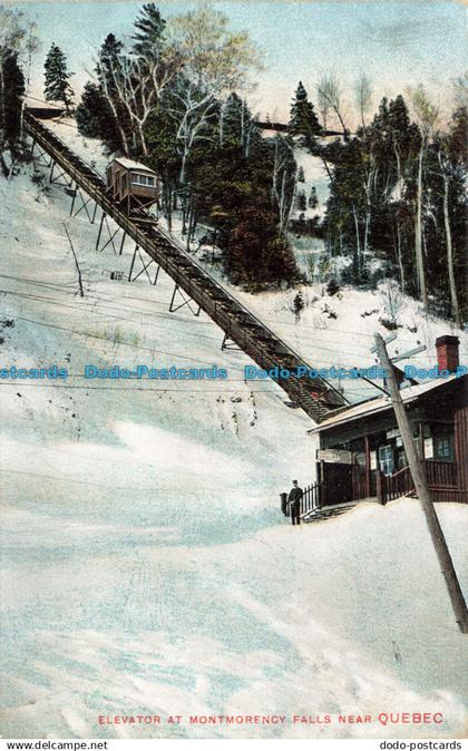 R625777 Elevator at Montmorency Falls near Quebec. Montreal Import. No. 2076. 19