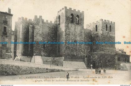 R632580 Marseille. Saint Victor. Abbaye du V. Siecle