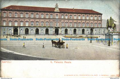 R633249 Napoli. Il Palazzo Reale. G. Blumlein