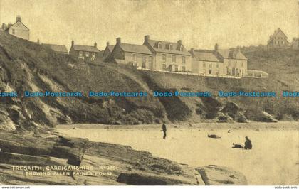 R640092 Cardiganshire. Tresaith. Showing Allen Raine House