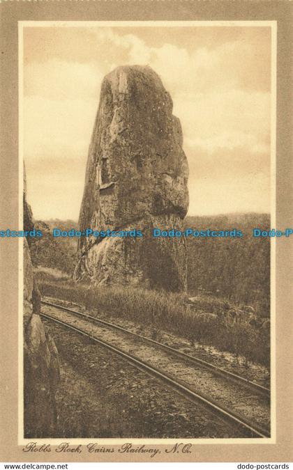 R642861 N. Q. Robbs Rock. Cairns Railway