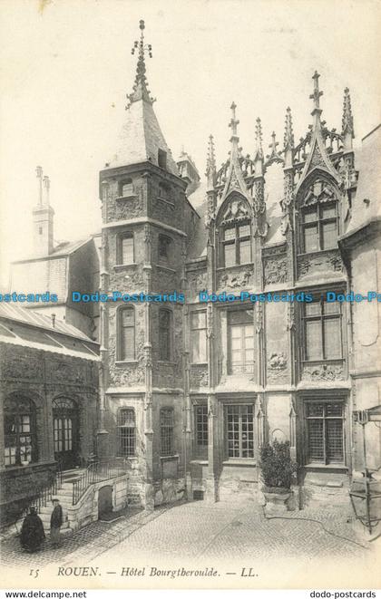 R643958 Rouen. Hotel Bourgtheroulde. LL. 15. L Imprimerie Nouvelle