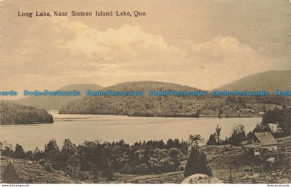 R651969 Que. Long Lake Near Sixteen Island Lake. Novelty Manufacturing and Art