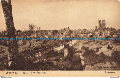 R652679 Ypres. Panorama. Antony. 1919