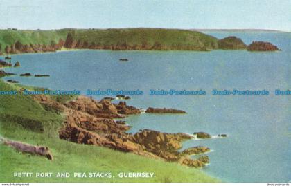 R652815 Guernsey. Petit Port and Pea Stacks. Guernsey Press