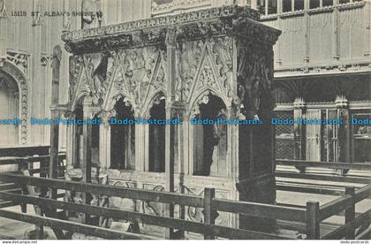 R653424 St. Alban Shrine. Postcard