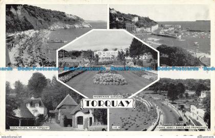 R653805 Torquay. Promenade Gardens. Cockington Near Torquay. Oddicombe Beach. Mu