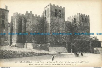 R654608 Marseille. Saint Victor. Abbaye du V. Siecle