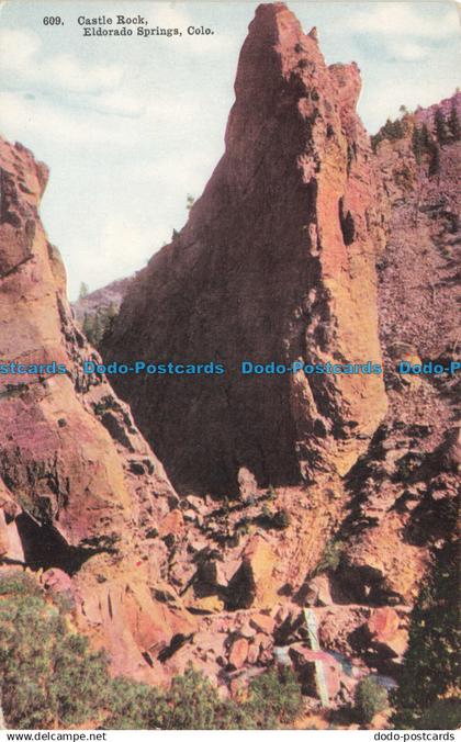 R657296 Colo. Castle Rock. Eldorado Springs. The Thayer Publishing