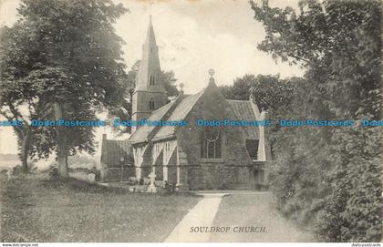 R658665 Souldrop Church. Blake and Edgar. Picturesque Bedfordshire Series. 1906