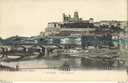 R659307 Beziers. Vue Generale. Marius Pons