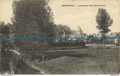 R660716 Montargis. Le Quartier Saint Dominique. 1915