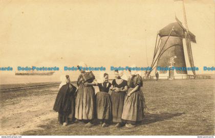 R661554 Holland. Famous Westkapelle Sea Dike. Zeeland. F. B. Den Boer. J. Salmon