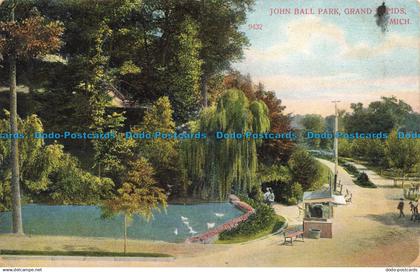 R661766 Mich. John Ball Park. Grand Rapids. A. C. Bosselman