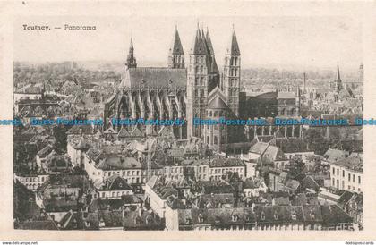 R668530 Tournay. Panorama. Belge