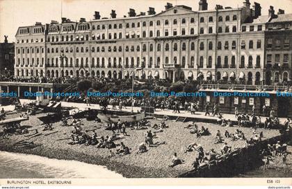 R672186 Eastbourne. Burlington Hotel. Jarrold. Crome Series. 1953