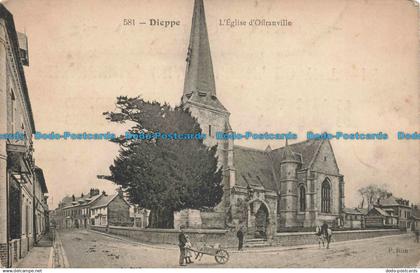 R672725 Dieppe. L Eglise d Offranville. P. Blin