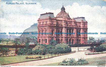 R674785 Glasgow. Peoples Palace. Hamilton Herald. Brandon Series. 1905