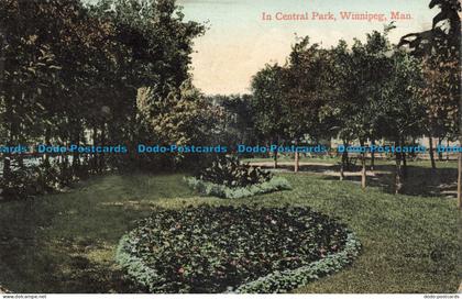 R677194 Man. Winnipeg. In Central Park. Valentine. 1911
