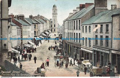 R677546 Co. Fermanagh. Enniskillen. Townhall Street. W. Lawrence. 1906