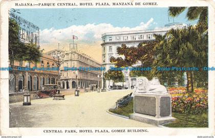 R677606 Central Park. Hotel Plaza. Gomez Building. 1922