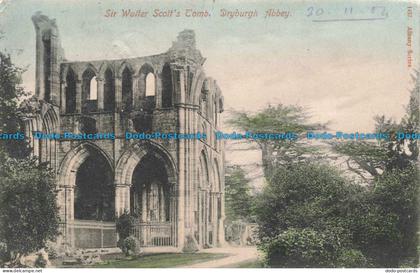 R678264 Dryburgh Abbey. Sir Walter Scott Tomb. Albany Series. 1904