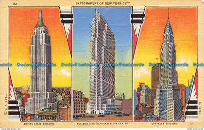 R679084 Skyscrapers of New York City. Empire State Building. RCA Building in Roc