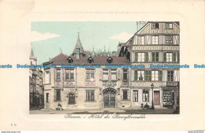 R679388 Rouen. Hotel du Bourgtheroulde. C. G