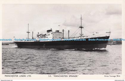 R694965 S. S. Manchester Spinner. Manchester Liners Ltd. RP