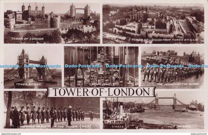 R696025 Tower of London. Tower Bridge. Tower of London. Crown Jewels. Valentine.