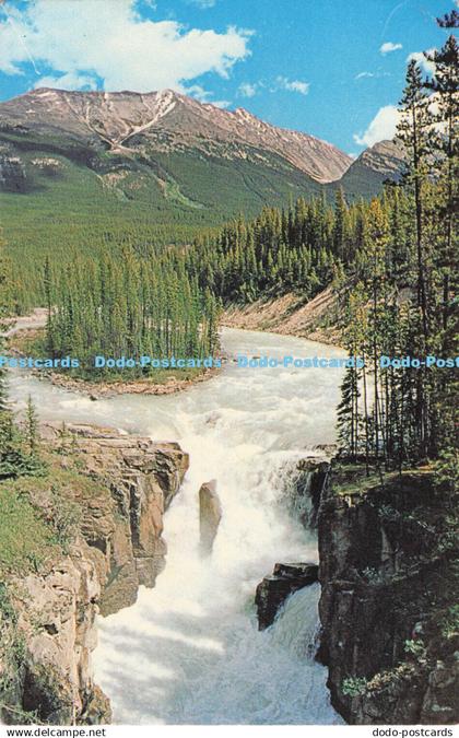 R723233 Sunwapta Falls Jasper Along the Jasper Banff Highway Harry Rowed 1966