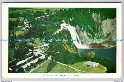 R739254 Quebec Chutes Montmorency Falls Lorenzo Audet Enr