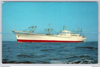 R741411 Nuclear Ship Savannah Postcard